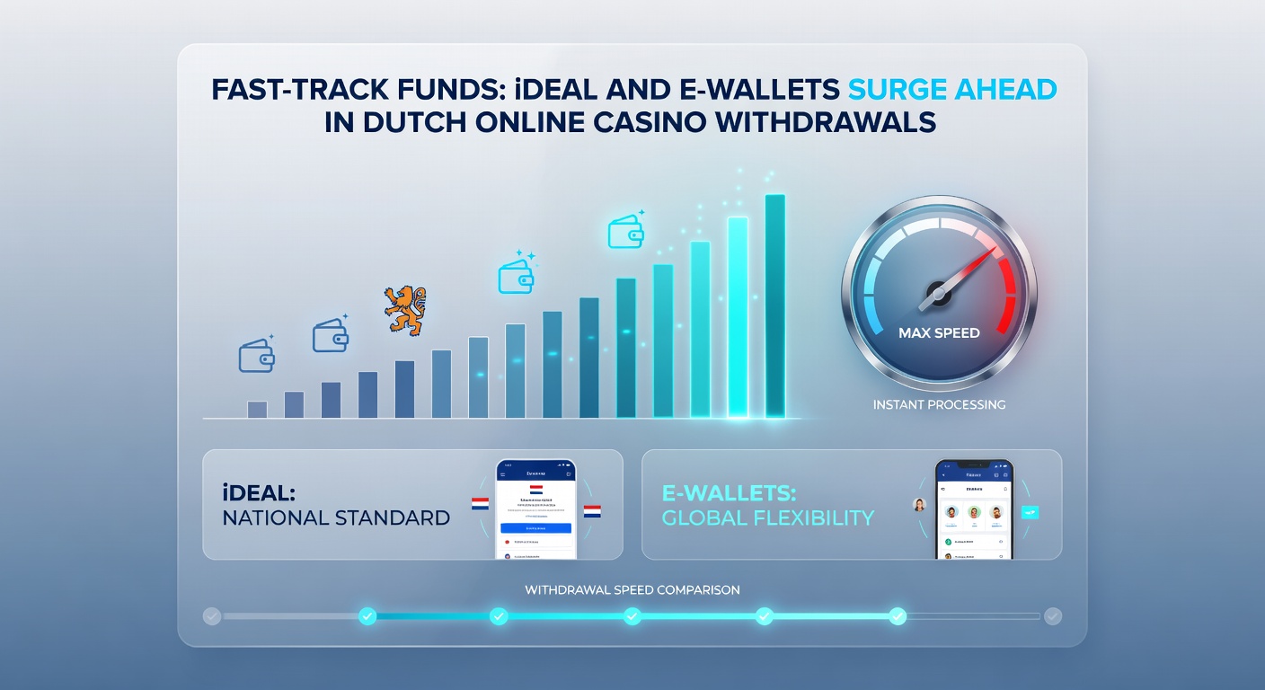 Schermafbeelding van een e-wallet uitbetaling bij een Nederlands online casino, met klok die minder dan 2 minuten aangeeft en bevestiging van succesvolle transactie