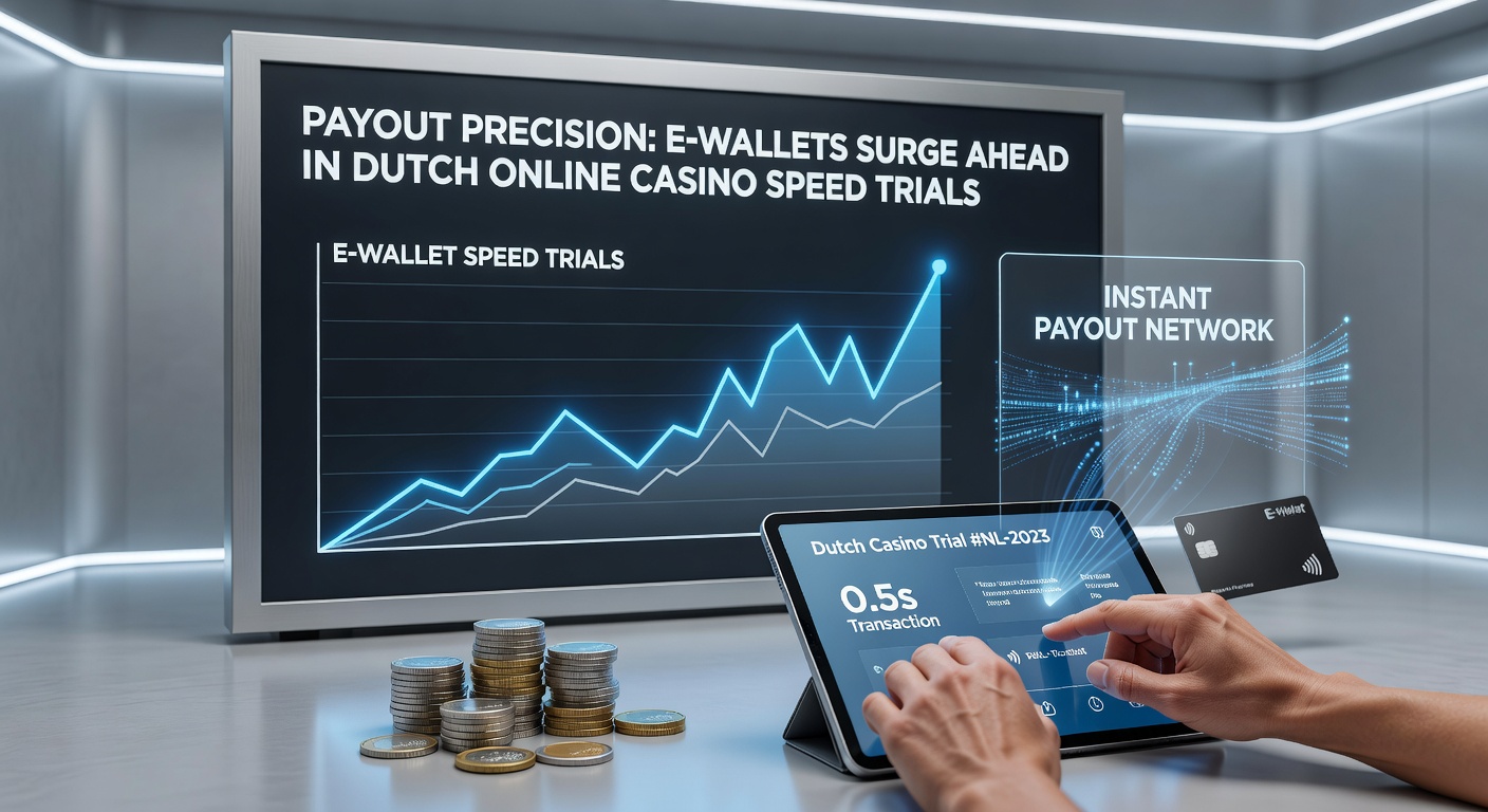 Grafiek met uitbetalingstijden van e-wallets versus traditionele methoden in Nederlandse online casinos, met e-wallets duidelijk op kop
