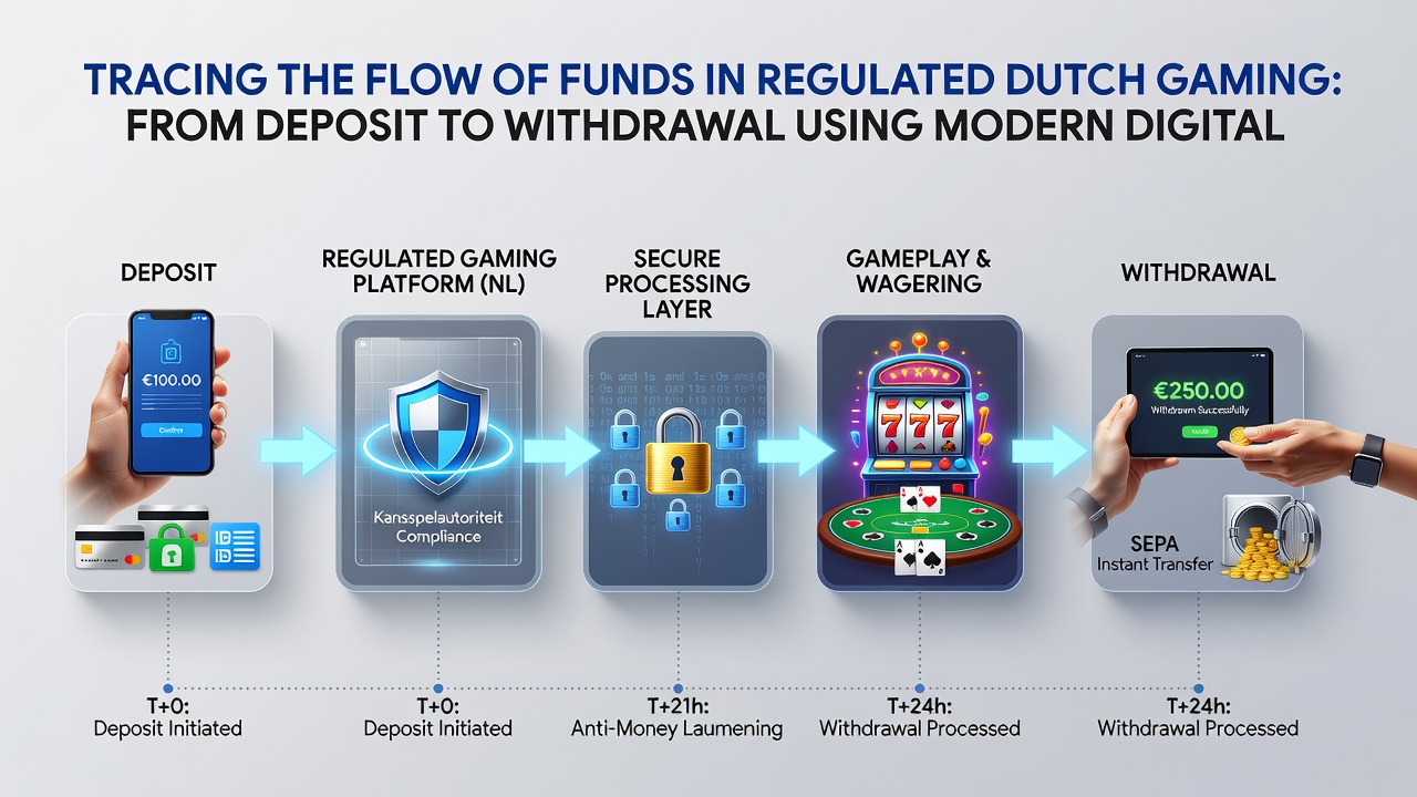 Processtappen voor uitbetalingen met digitale verificatie in Nederlandse online casino's